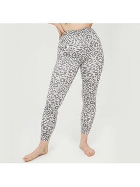 Aerie OFFLINE Women’s High Rise Leopard-Print Leggings Pants Joggers Medium